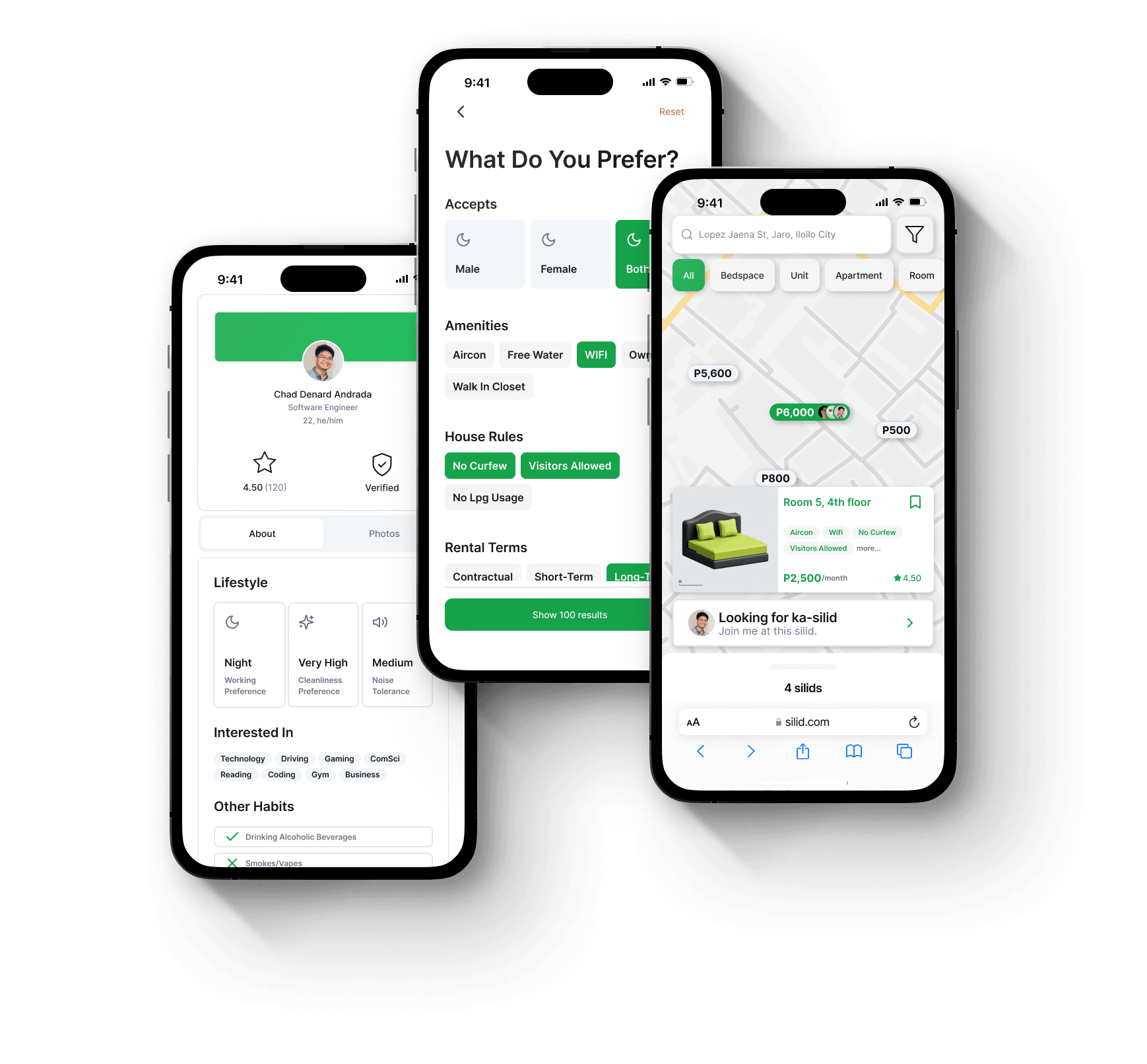 major features
